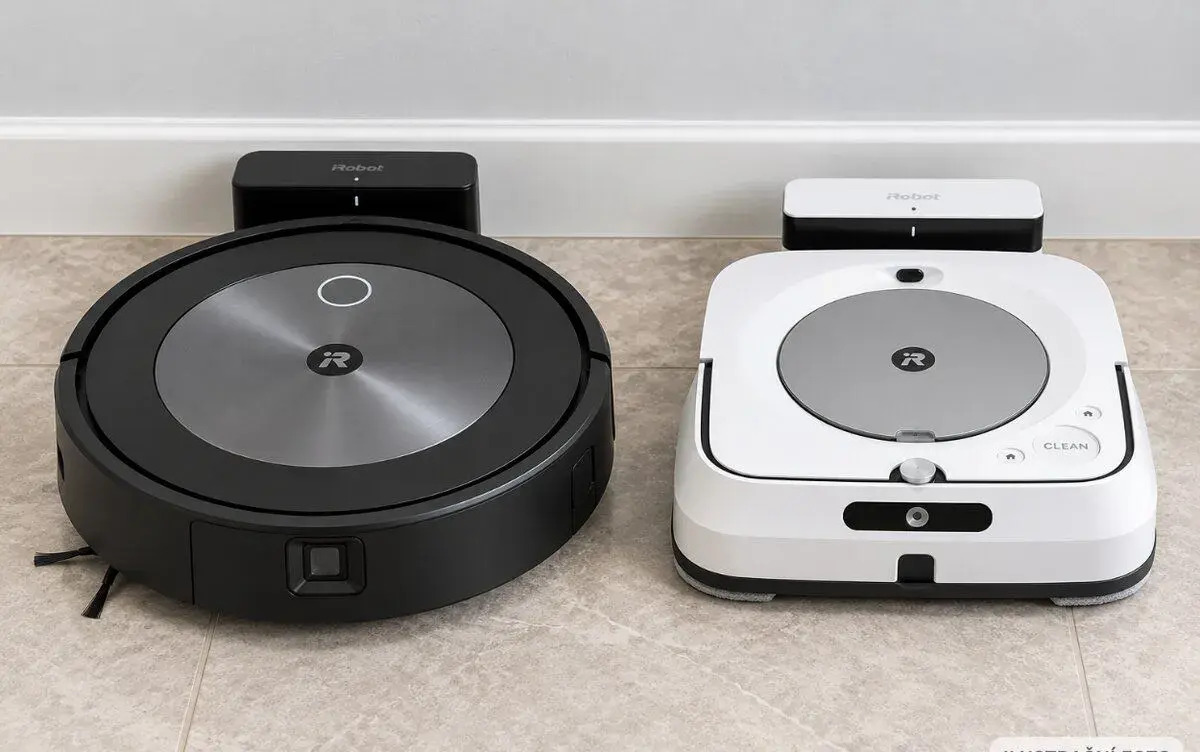 iRobot Roomba j7 + Braava jet m6 – zánovní sada