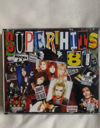 4 CD SUPERHITS OF THE 80'S + 2CD