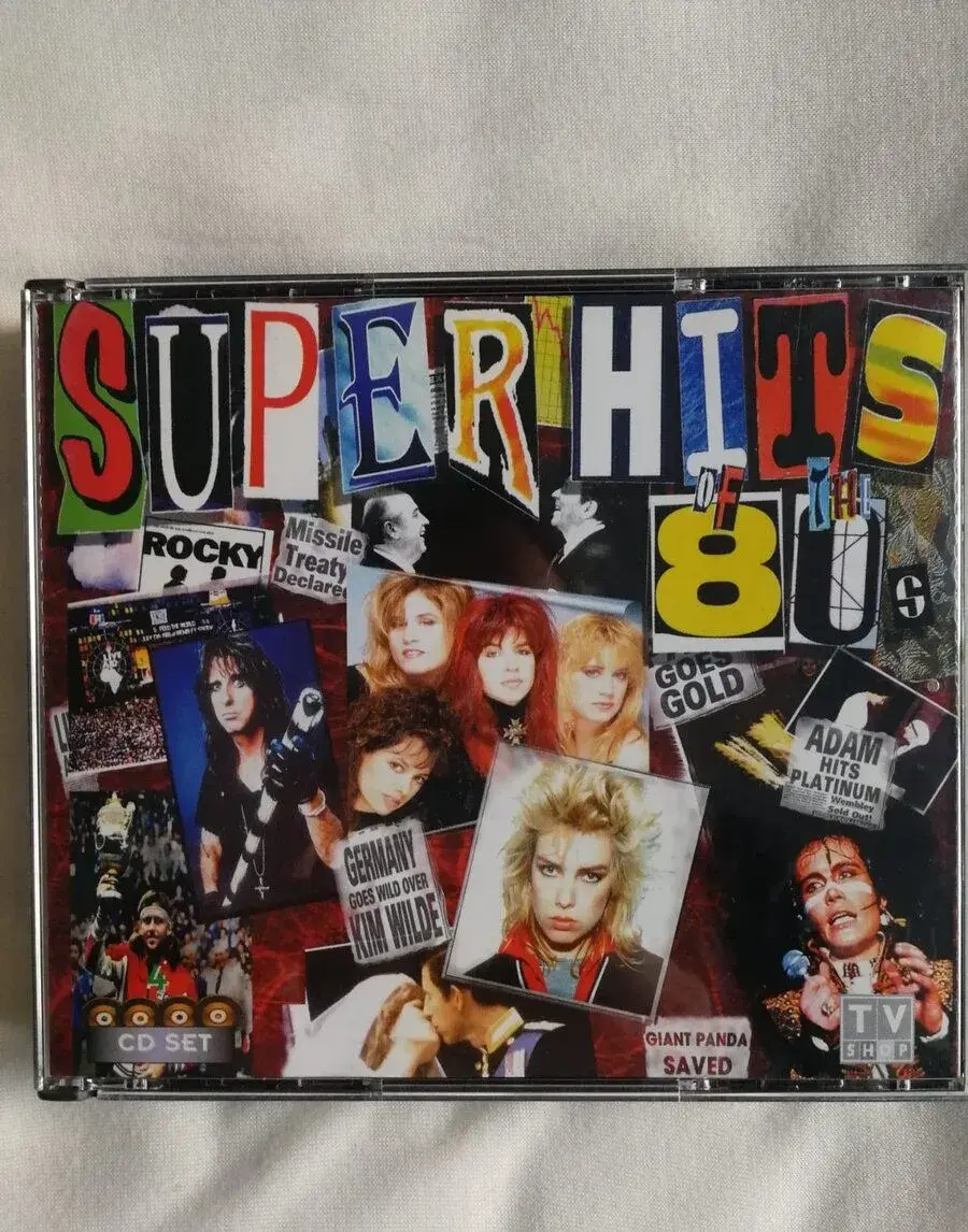 4 CD SUPERHITS OF THE 80'S + 2CD