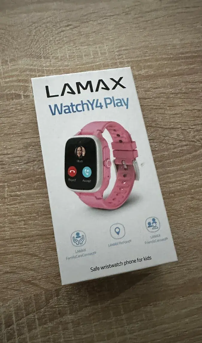 Dívčí chytré volací hodinky LAMAX WatchY4 Play Pink
