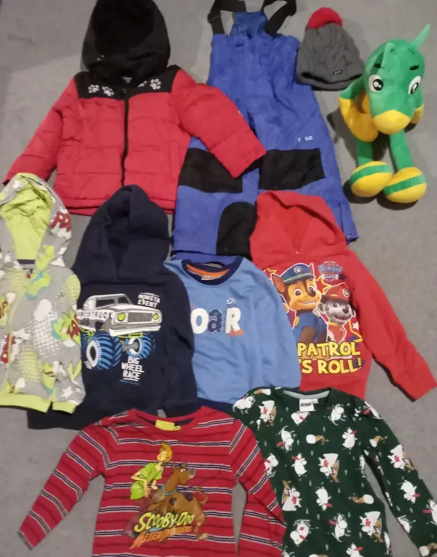 Set zimního oblečení 9 kusů na kluka, v. 86 až 104 cm