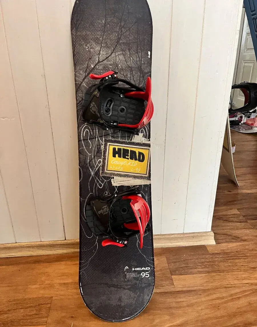 Head Concept Kid95, vázání K2 Turbo mini