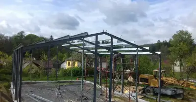Prodej ocel. konstrukce haly12x18m/4,6m