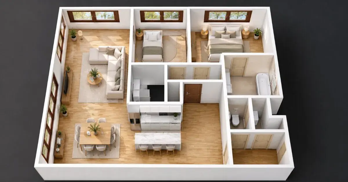 Perfektní rodinné 3+kk 120m², s možností 4kk Praha-Karlín