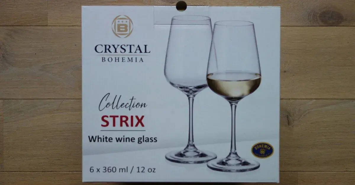 sada sklenic na bílé víno 6x 360 ml