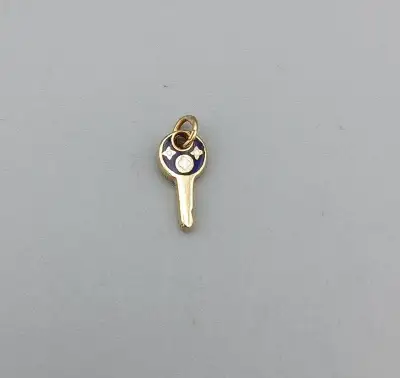 Zlatý přívěsek klíč 0,55g, 14 kt, 585/1000