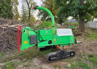 Pásový štěpkovač GreenMech SafeTrak