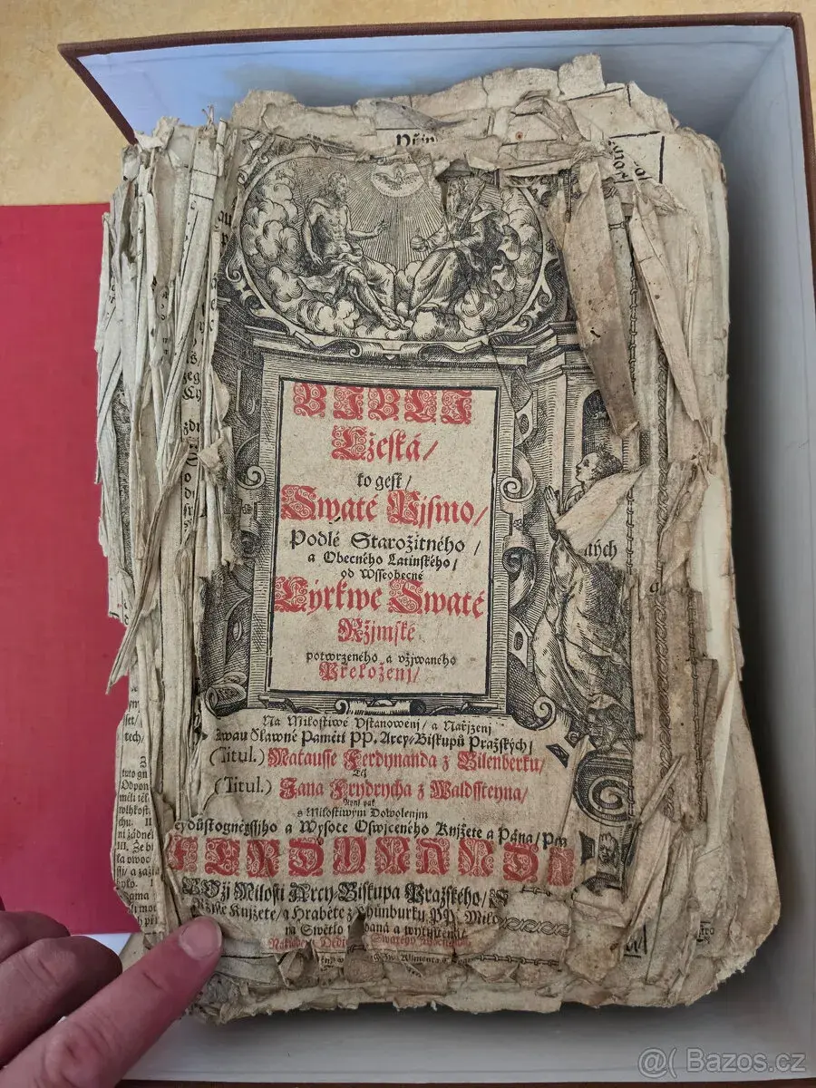 Svatováclavská bible 1715 – vzácný český barokní tisk, 1.