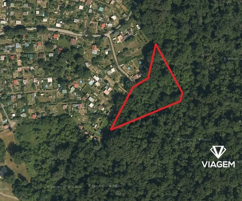 Les 4 112 m², Podíl 25 % o výměře 1 028 m²