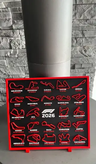 Kalendář F1 2026