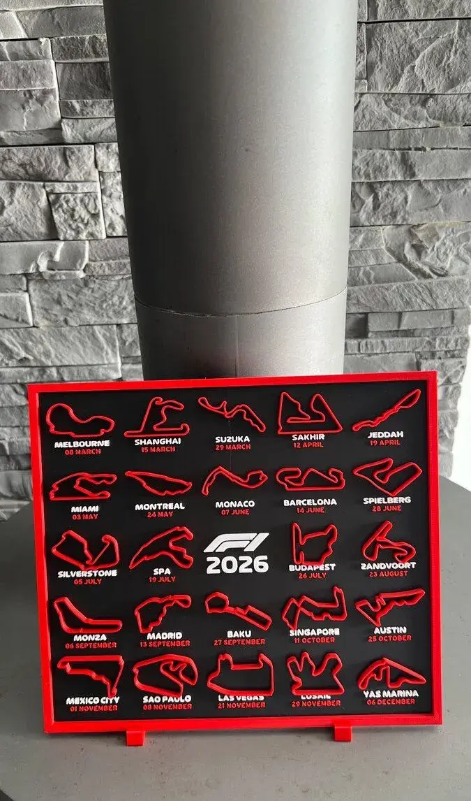 Kalendář F1 2026