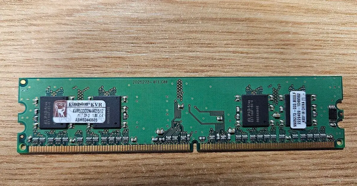 Paměti RAM - DDR2, PC2700, PC2100, PC133