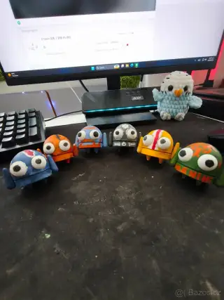 R.E.P.O. robot figurky (3D tisk)