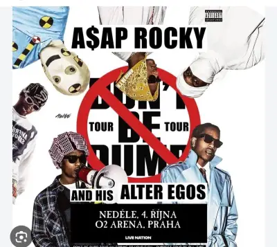 A$AP Rocky – Don’t Be Dumb World Tour