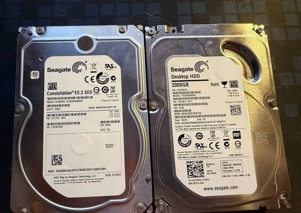 Seagate 2TB HDD SATA