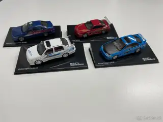 Nové modely Fast Furious / Rychle a zběsile 1:43
