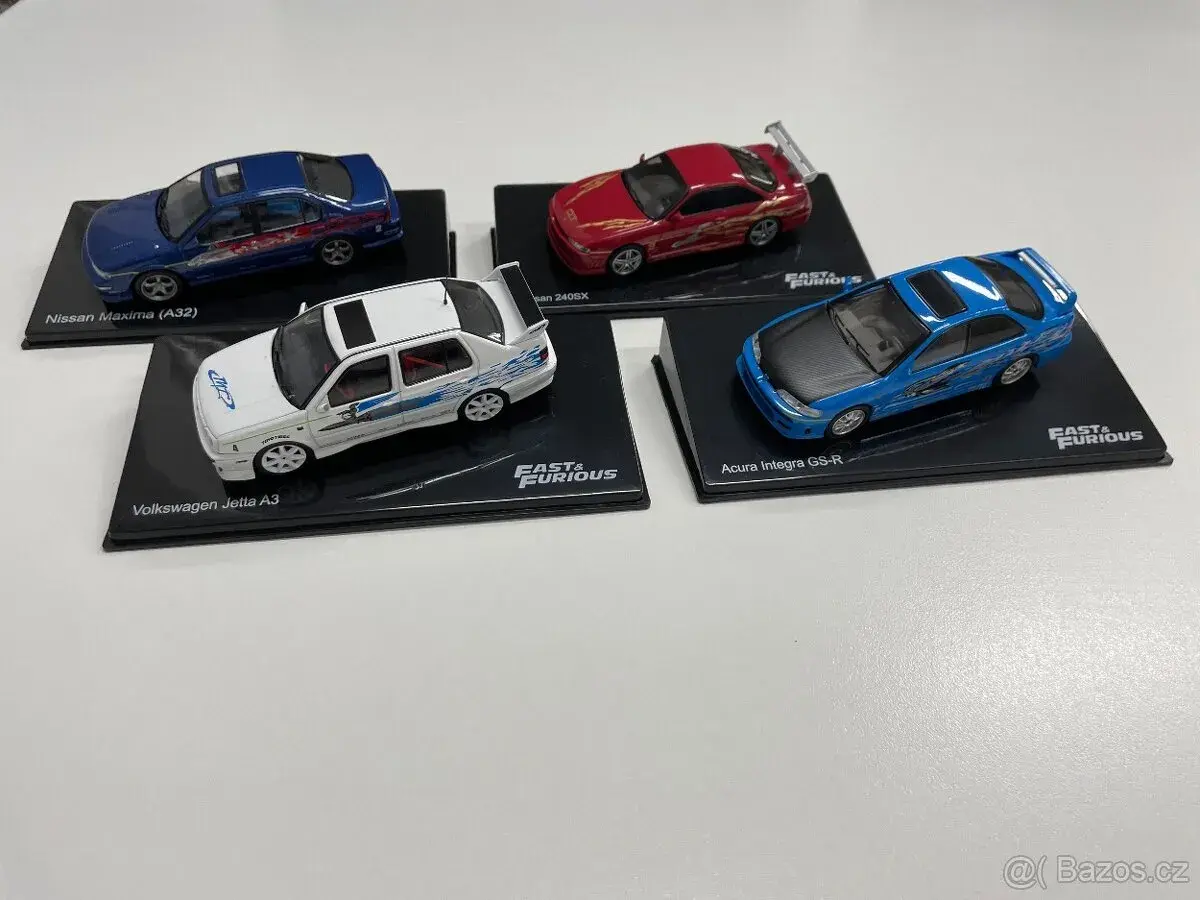 Nové modely Fast Furious / Rychle a zběsile 1:43