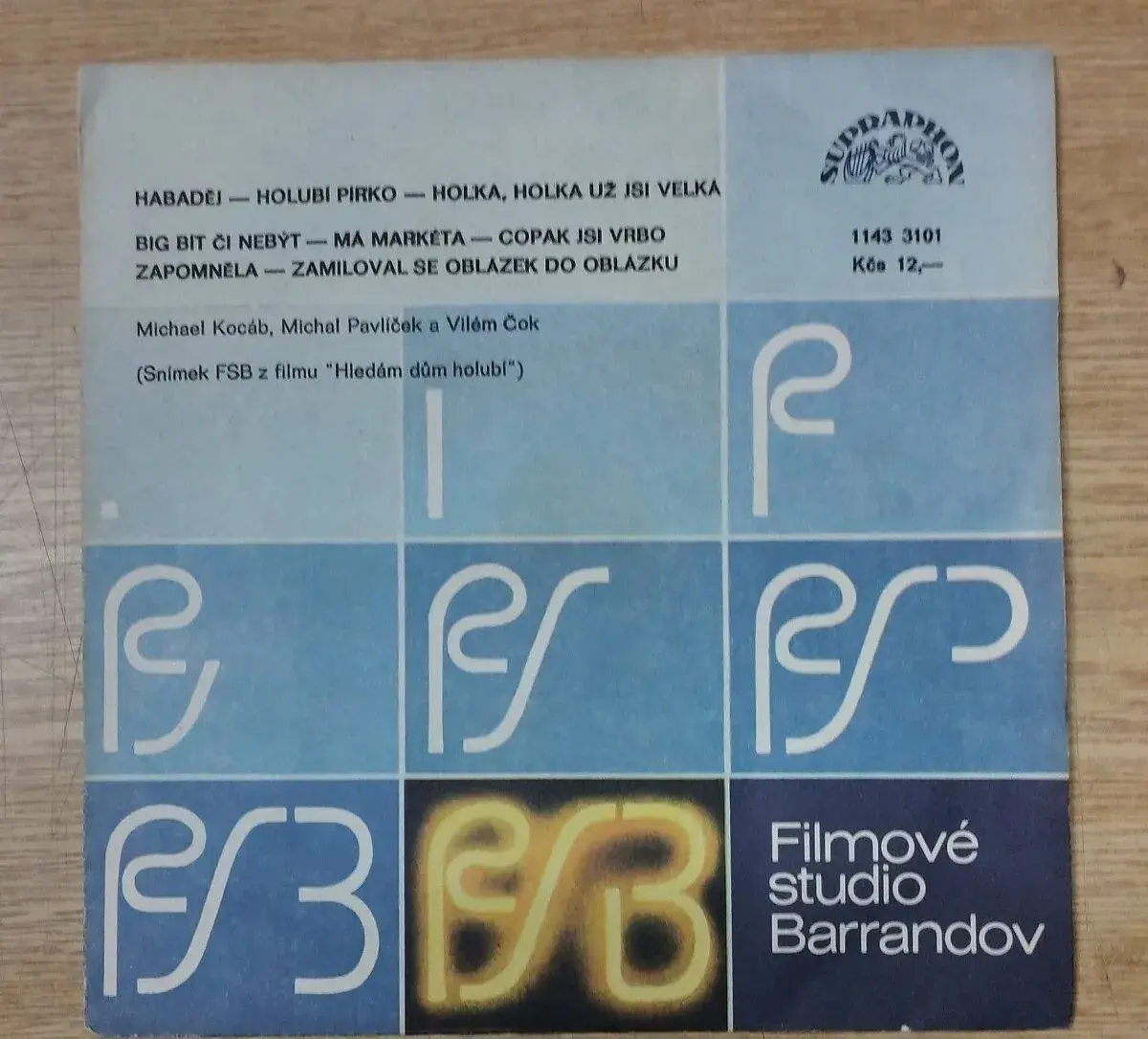 Michael Kocáb, M. Pavlíček a V. Čok – Poptávka: dům holubí (EP)