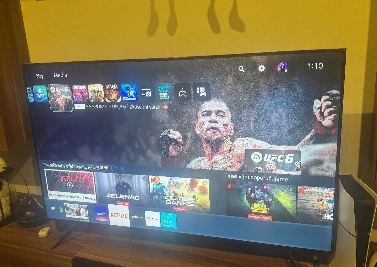 4K televize Samsung top stav