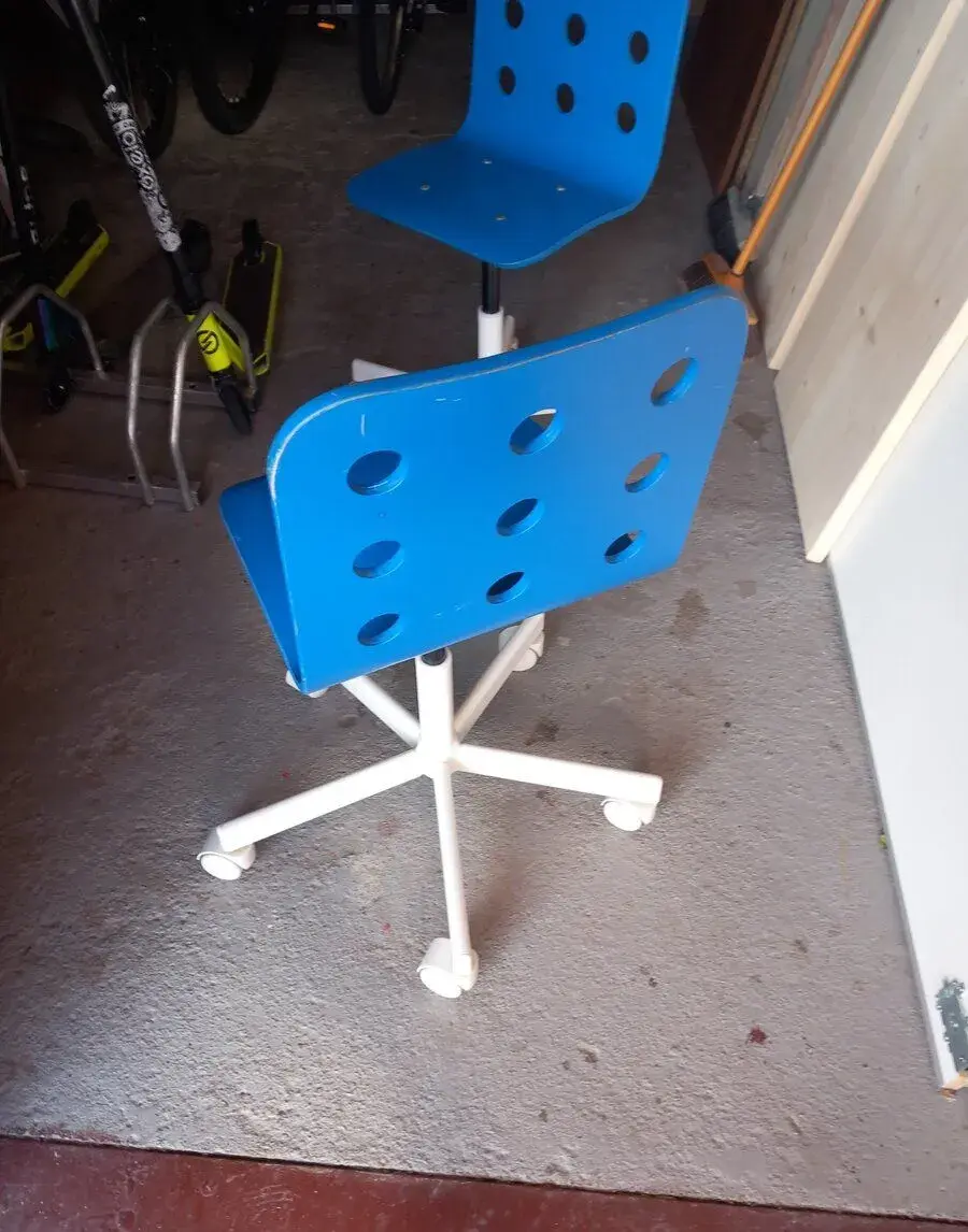 Dětská otočná židle IKEA, 2 ks