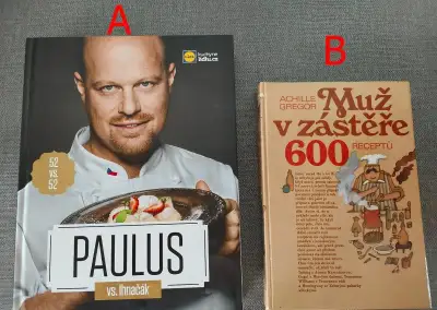Kniha - Kuchařka Paulus vs. Ihnačák, Muž v zástěře 600 recep