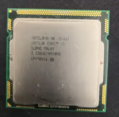 Intel Core i5-661, Lga 1156