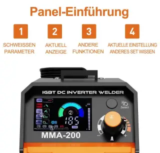 Nový HF TIG MMA svářecí stroj DC 200 amp invertor