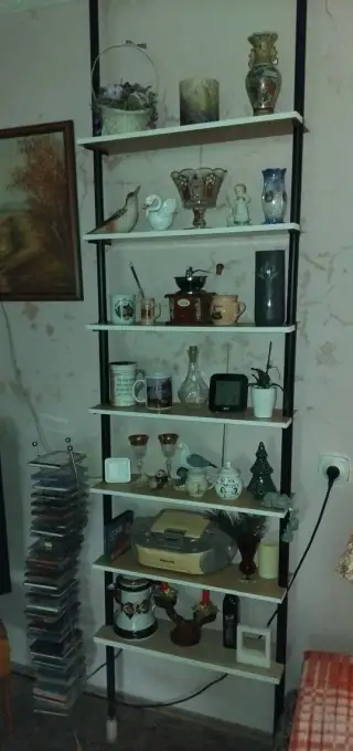 Žebřík do obývacího pokoje, retro
