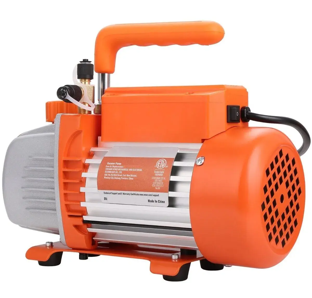 Vakuová pumpa/olejová vývěva na 220 V, 100l/min (5 Pa)