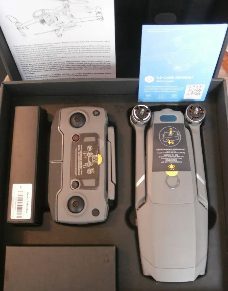 Dron DJI Mavic 2 + SERVIS DRONŮ DJI, REPASE BATERIÍ
