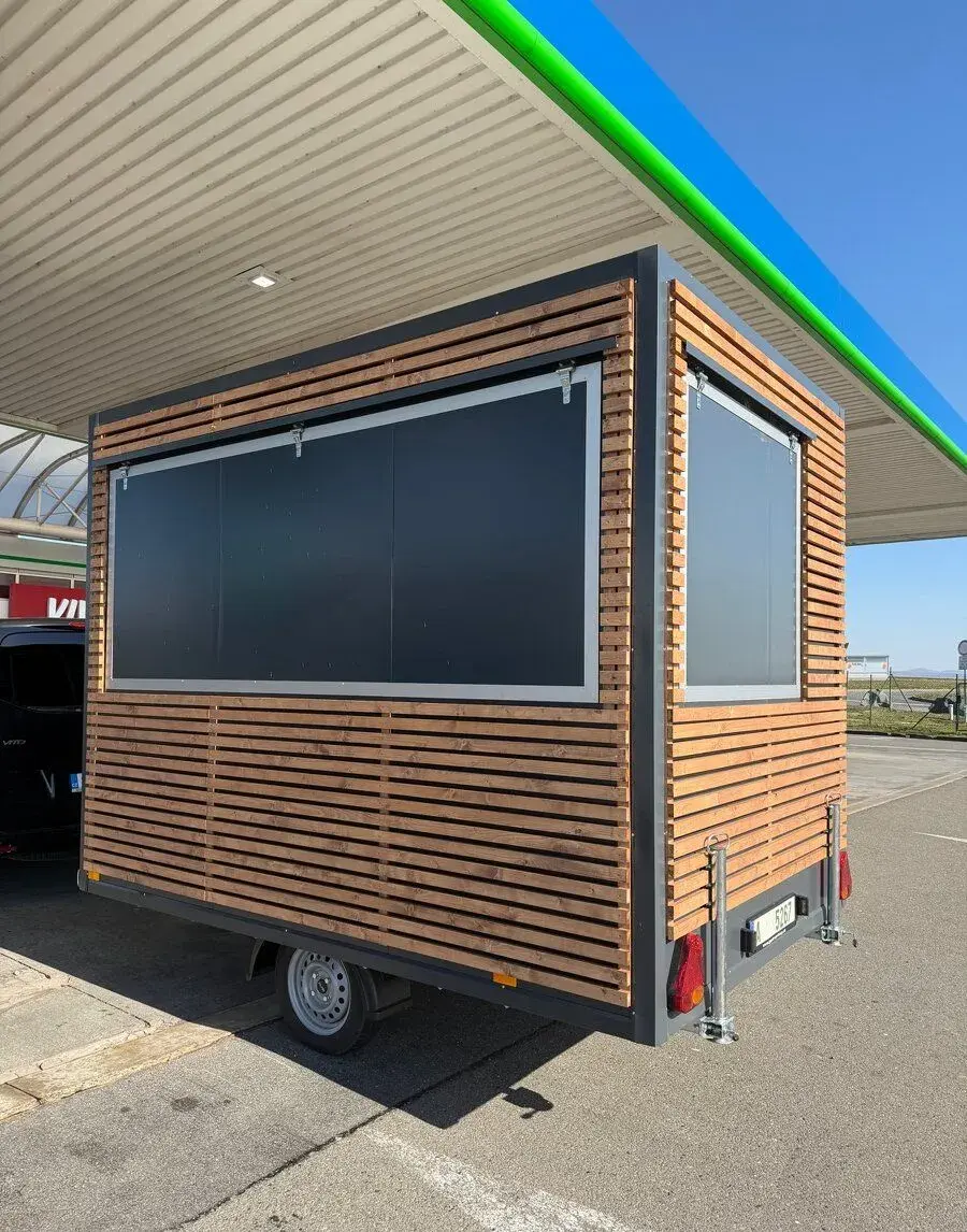 Výroba gastro přívěsu / Food Trucku / Pojízdné prodejny ČR