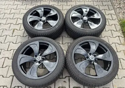 4x al kola 5x112 19 + pneu celoroční 245/45 R19