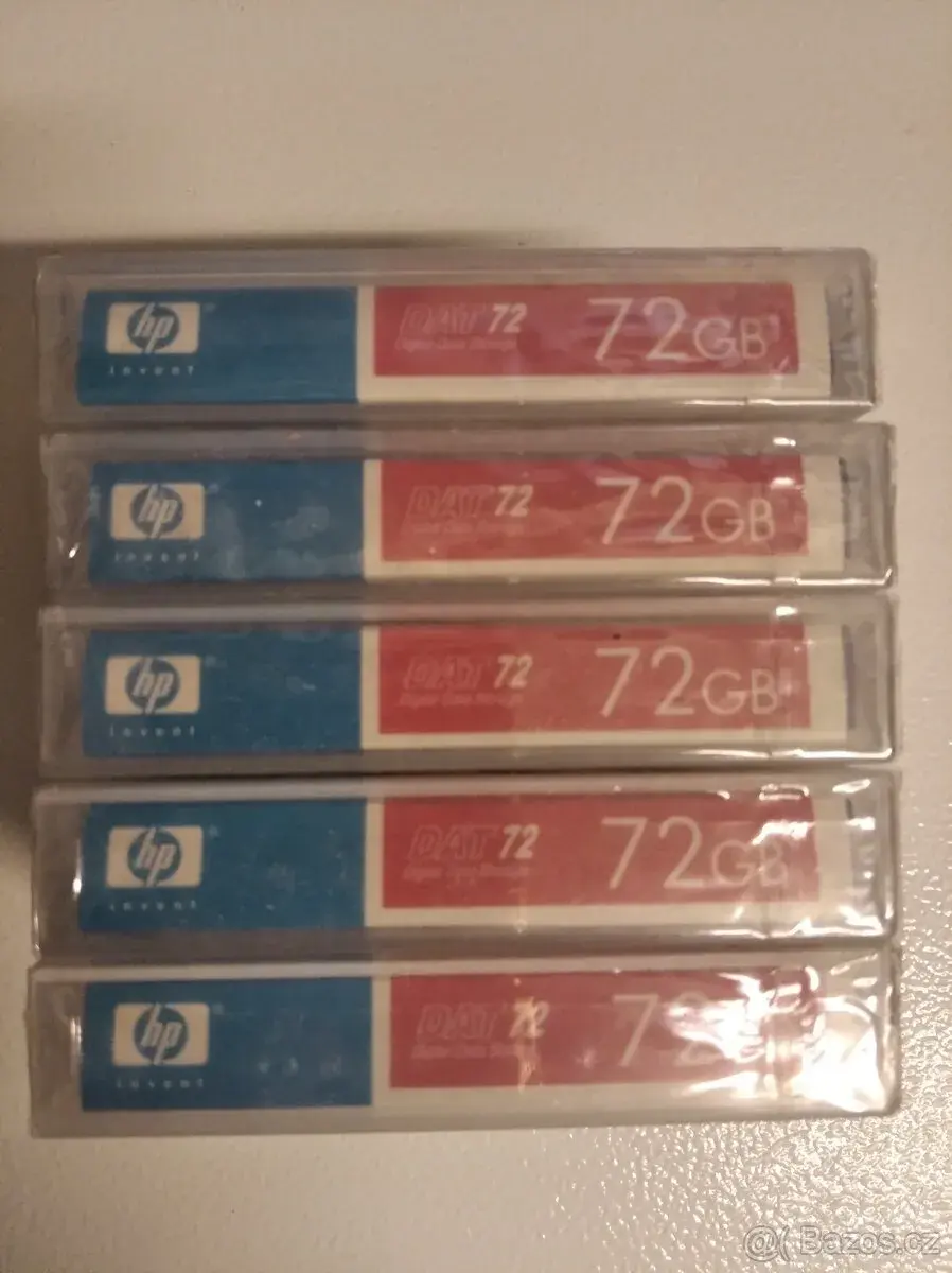 HP Datová páska DAT 72, 170 m (4 mm, 36/72 GB) C8010A