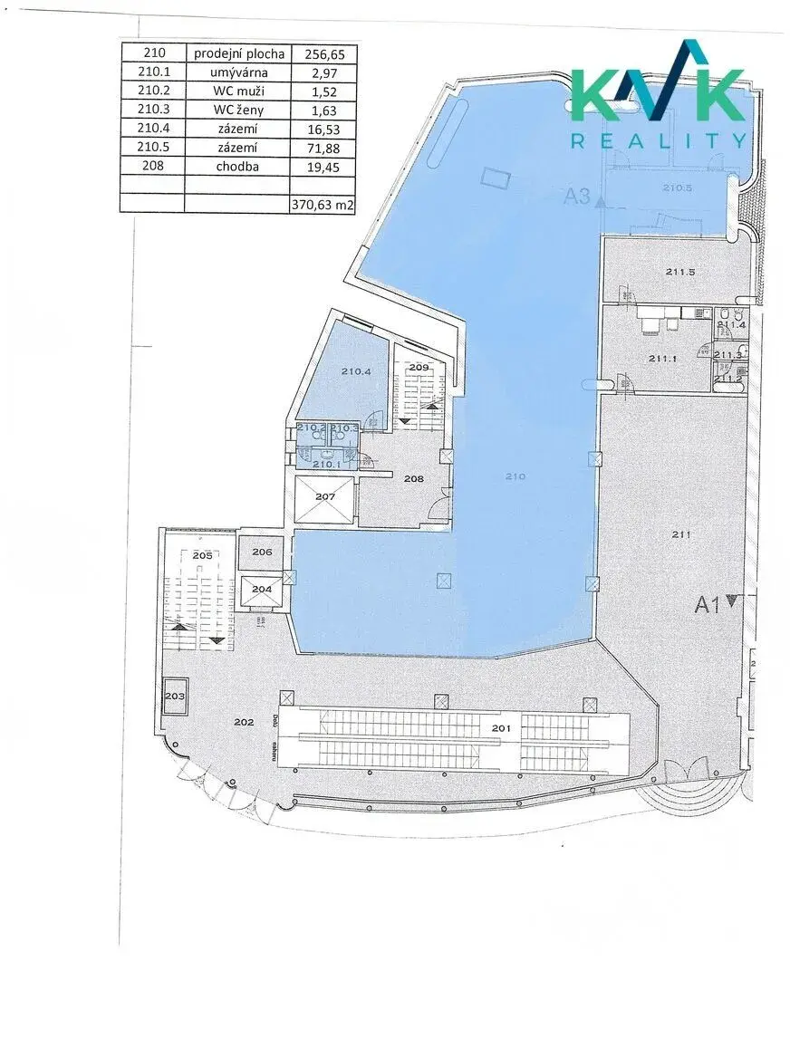 Pronájem, Obchodní prostory, 371 m2, Karlovy Vary - centrum