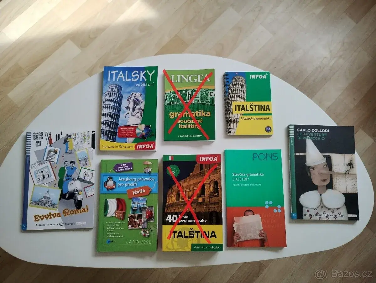 Italština učebnice různé