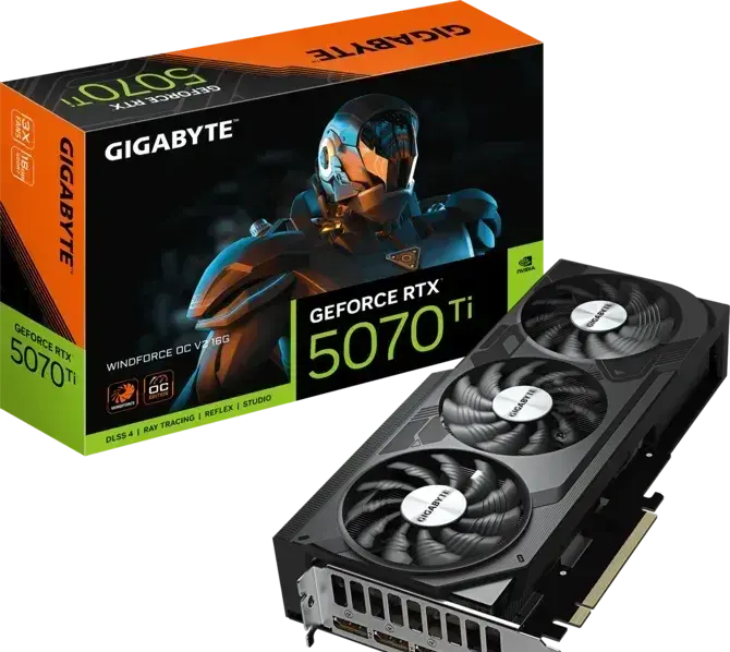 Gigabyte GeForce RTX 5070 Ti Windforce OC V2