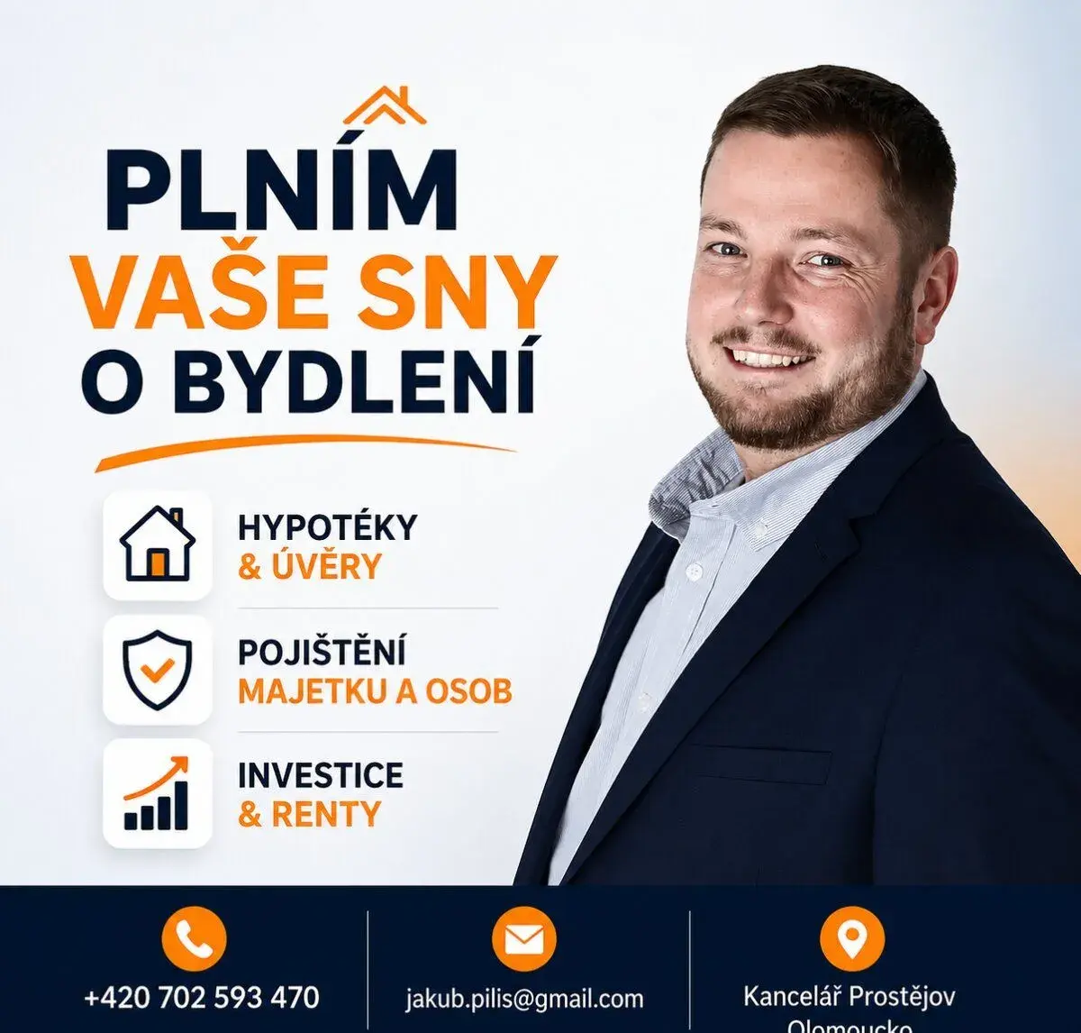 Finanční plánování, pojištění, hypotéky, investice Olomoucko