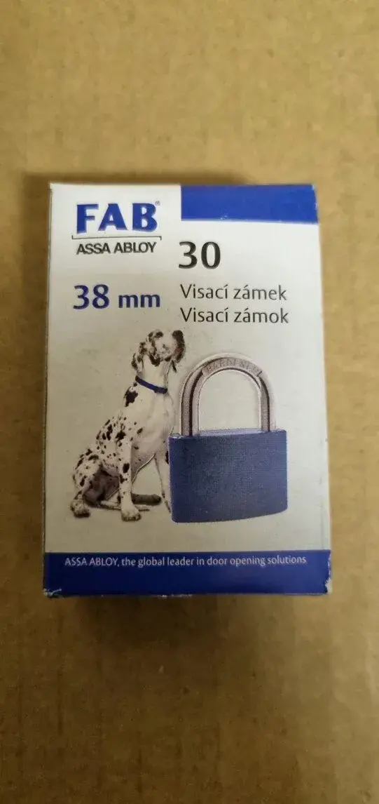 Visací zámek FAB 30H/38