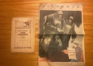 Komiks Dikobraz a sešity Zlaté Prahy