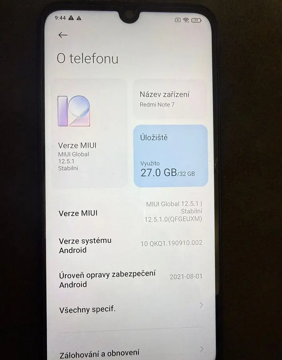 Xiaomi Redmi Note 7