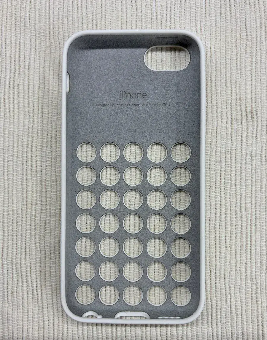 Kryt originál Apple pro iPhone 5C bílý - pro sběratele.