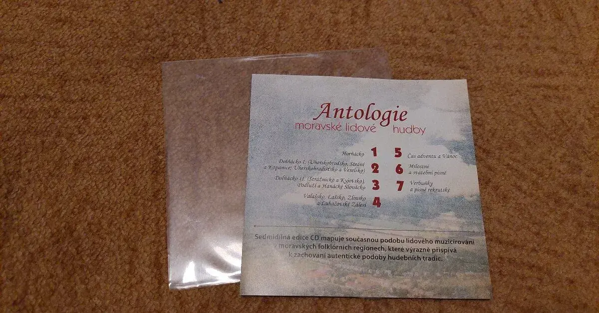 CD Antologie moravské lidové hudby 7 - Verbuňky.