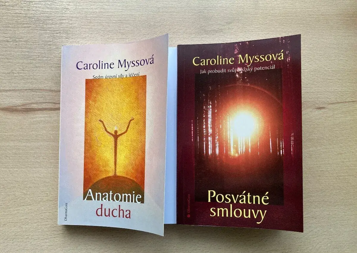 Caroline Myssová - Anatomie ducha & Posvátné smlouvy (set)