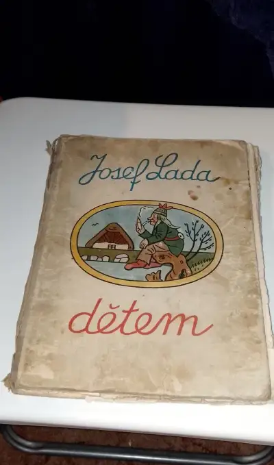 Josef Lada dětem 120kč,krasné obrázky z roku 1953