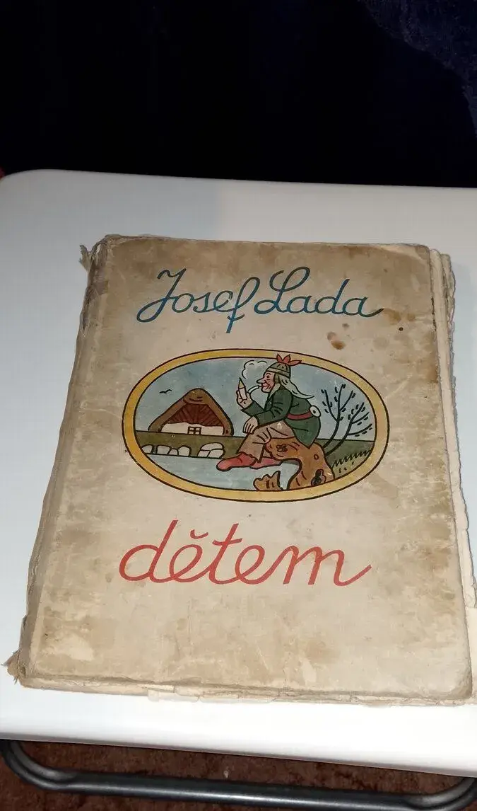 Josef Lada dětem 120kč,krasné obrázky z roku 1953