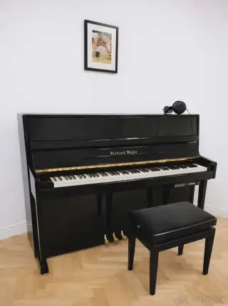Pianino Richard Mahn se Silent systémem+židlička.