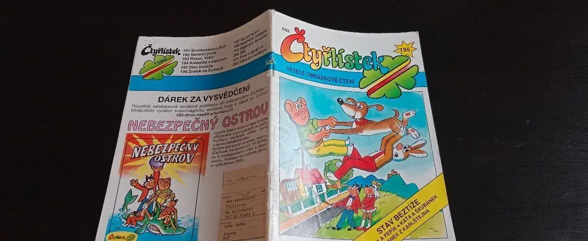 Čtyřlístek č 195 -464.