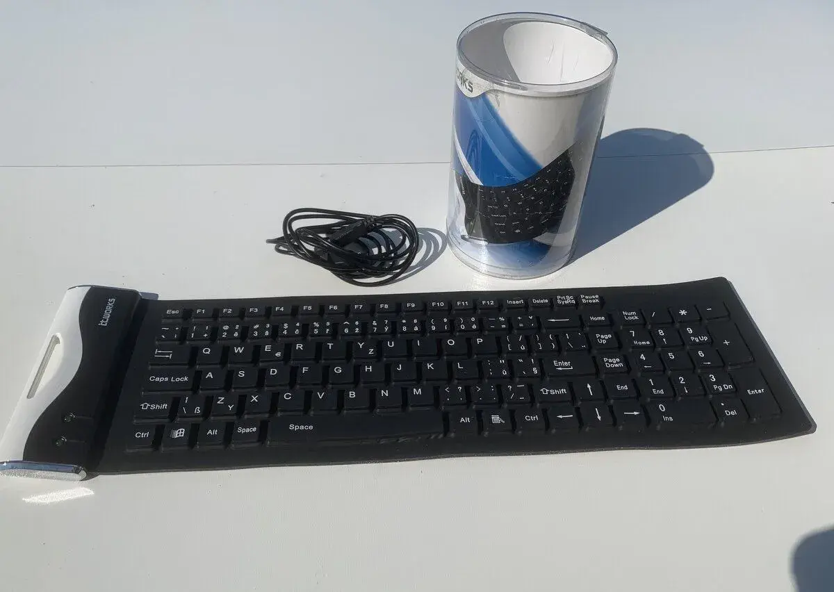 gumová flexibilní klávesnice