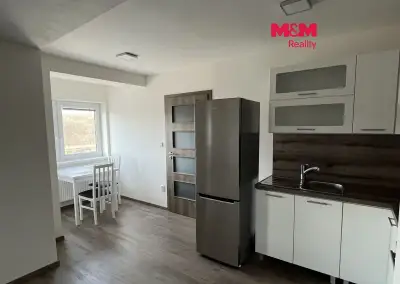 Pronájem bytu 1+kk, 36 m², Hrdlořezy