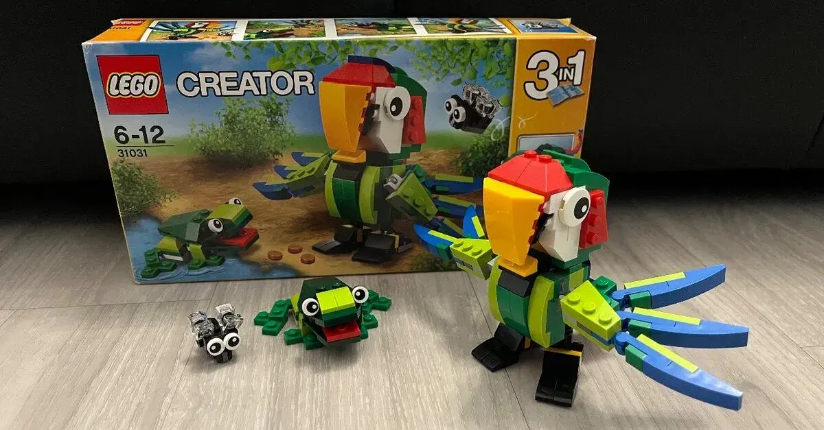 Lego 31031 Zvířata z deštného pralesa